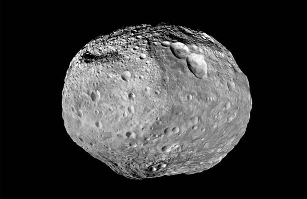 An example of the appearance of a approaching comet