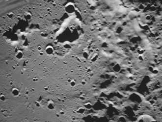 The Luna-25 AMS has surveyed the lunar surface