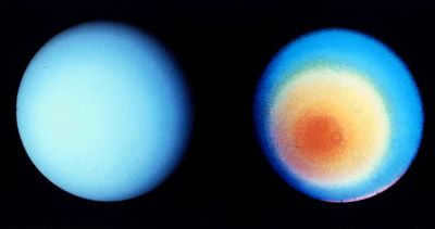 planet Uranus surface