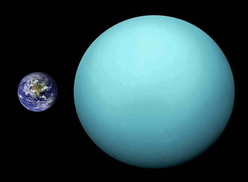 Jupiter's size relative to Earth