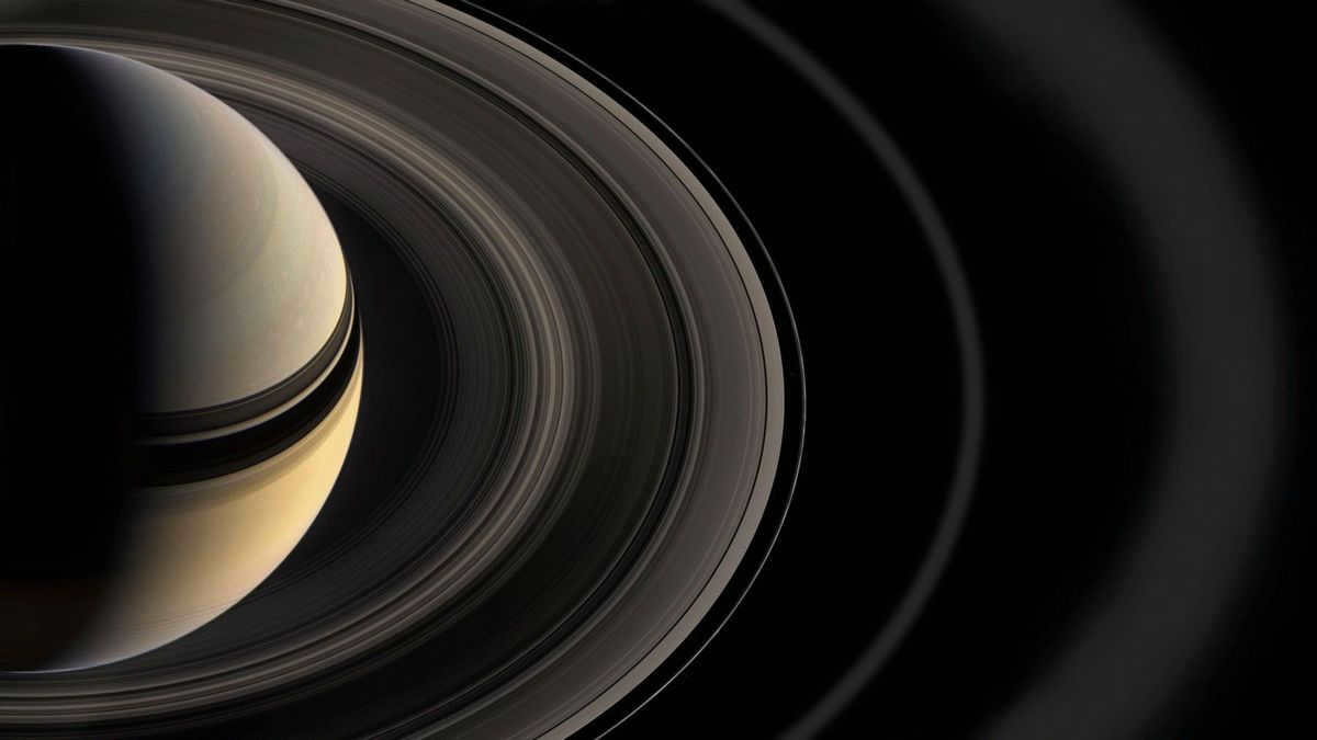 Saturn and Titan