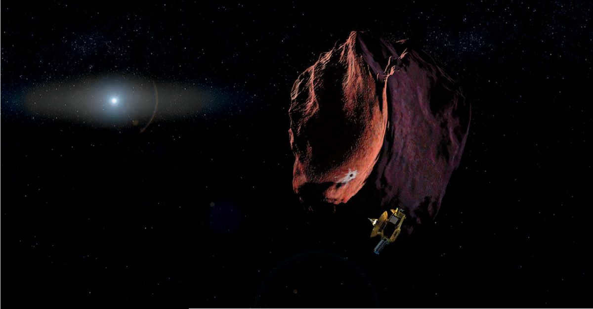 Typical Kuiper Belt objects as seen by the artist