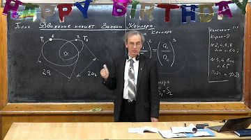 Lesson 65. Motion of the planets. Kepler's Laws