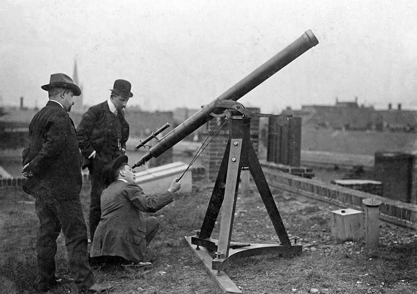 Observation of Halley's comet