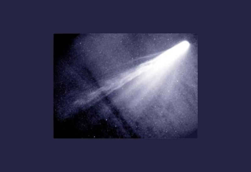 Image of Halley's Comet in 1986
