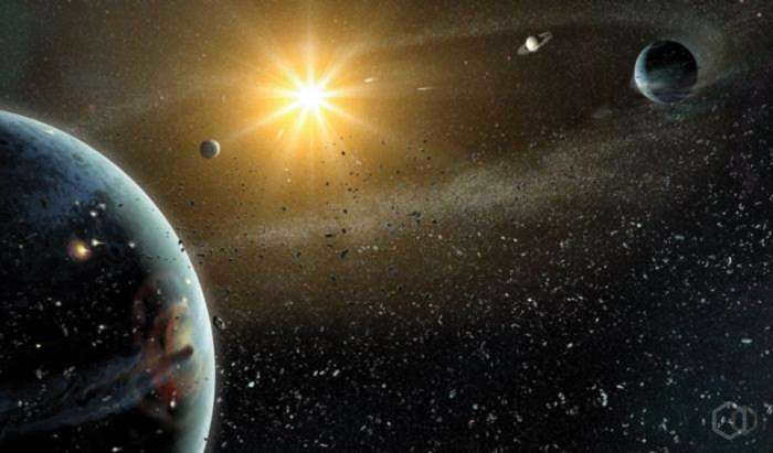 The period of the earth's revolution around its axis is equal to what?