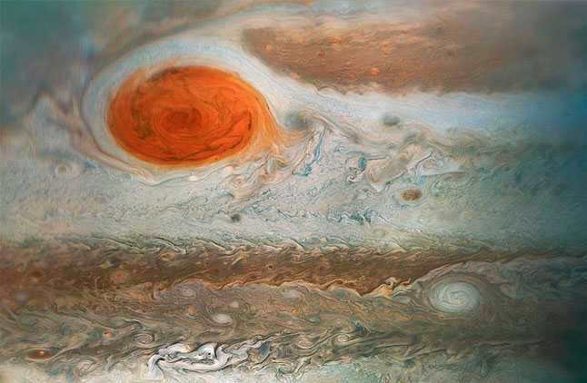 Jupiter, Great Red Spot, BKP, vortex, anticyclone, photo, Juno, Juno, NASA, NASA, NASA