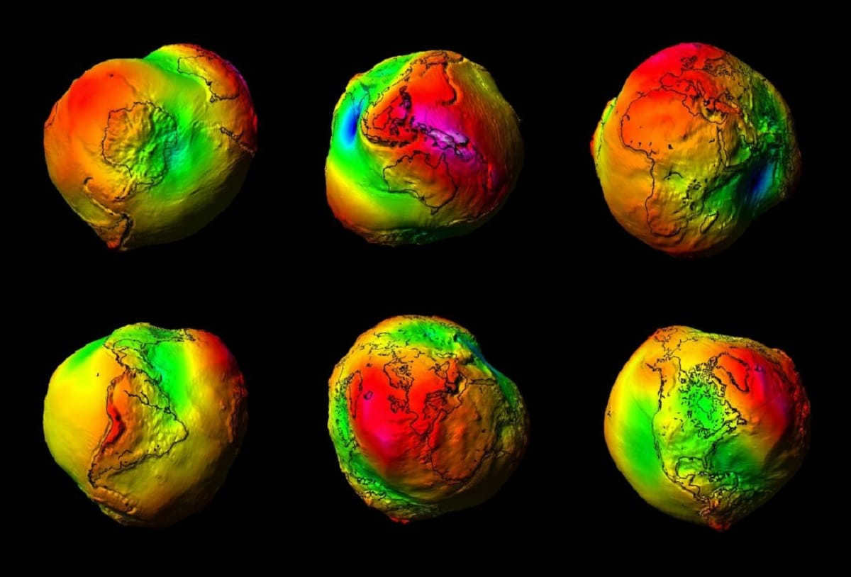 actual shape of the earth
