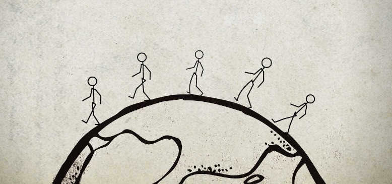 How long to walk around the earth