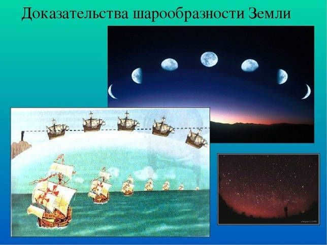 Proofs of the spherical shape of the Earth by Aristotle photo