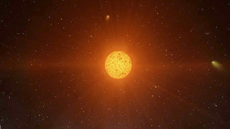 Proxima Centauri (one of the smallest stars)