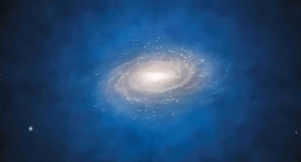 Spherical halo around the Milky Way