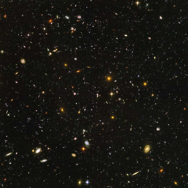 thousands of galaxies.