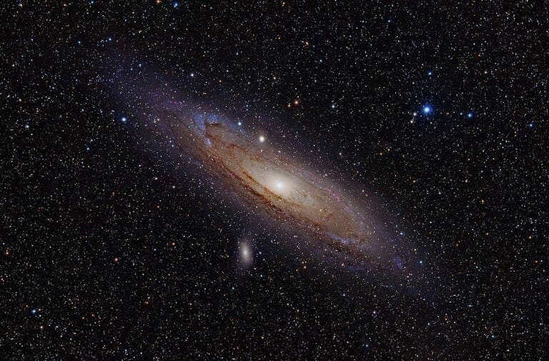 Image of the Andromeda Galaxy