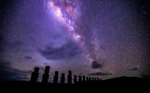 Milky Way is what color