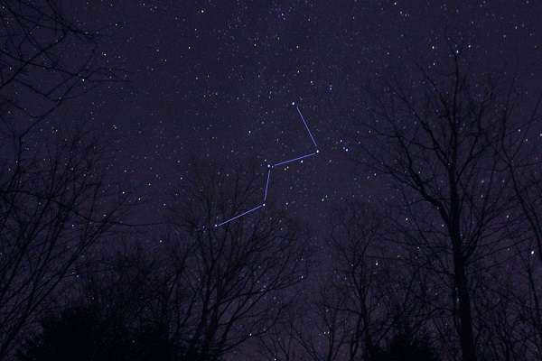 Constellation Cassiopeia history, legend, diagram, how to find in the sky
