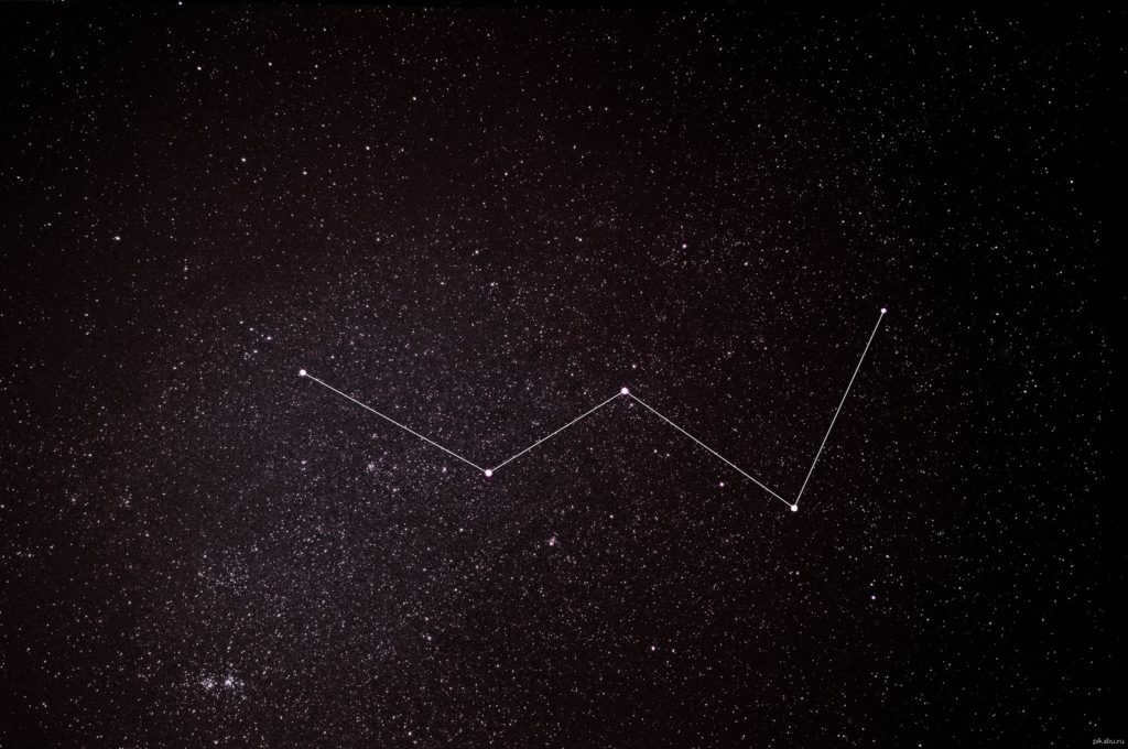 Constellation Cassiopeia
