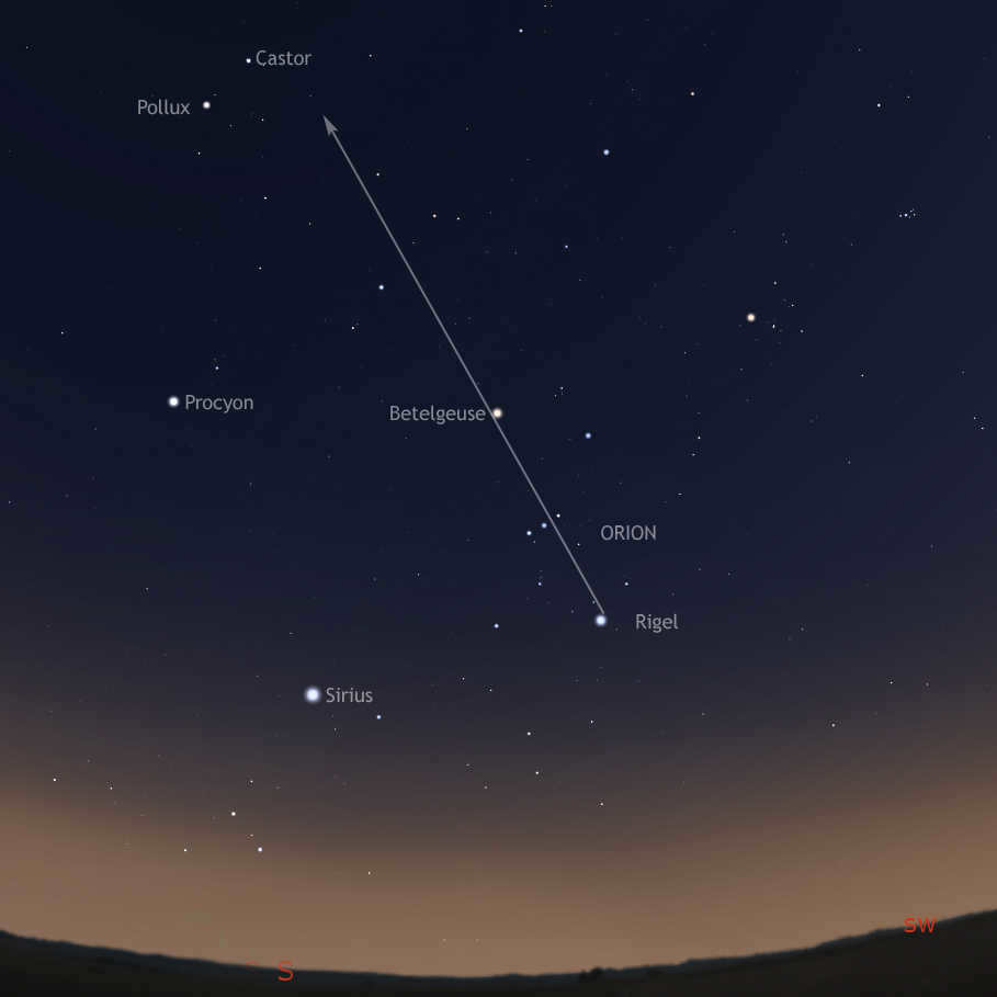 All about the star Castor from the constellation Gemini.