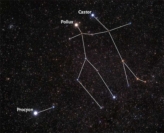 All about the star Castor from the constellation Gemini.