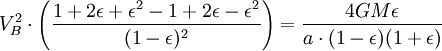 V_B^2 \cdot \left ( \frac<1+2\epsilon+\epsilon+\epsilon^2-1+2\epsilon-\epsilon^2> \right ) =\frac 
