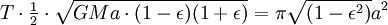 T\cdot \beginning\frac/end \cdot\sqrt=pi \sqrta^2.