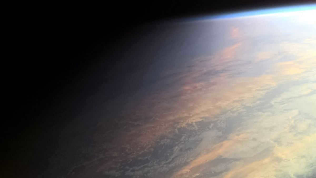 Earth at twilight