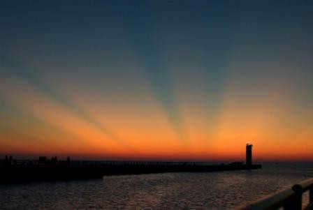 twilight time of day