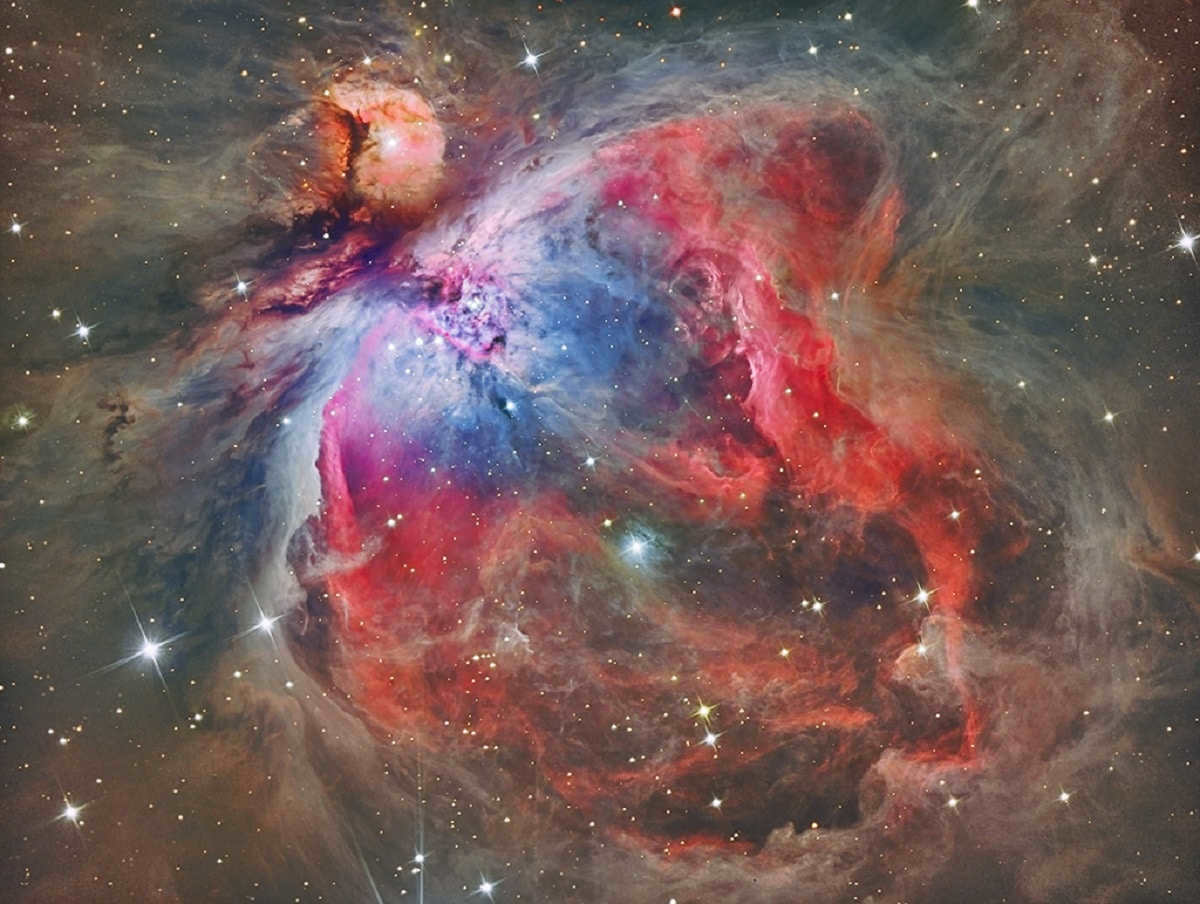 Orion Nebula in the Universe