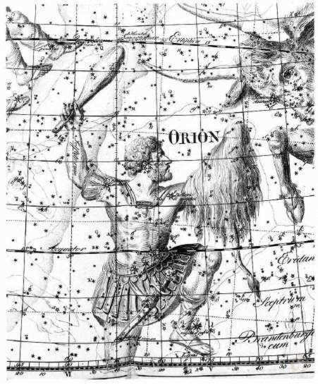 Orion constellation for children