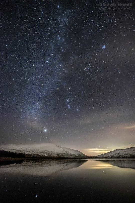 Orion and Milky Way