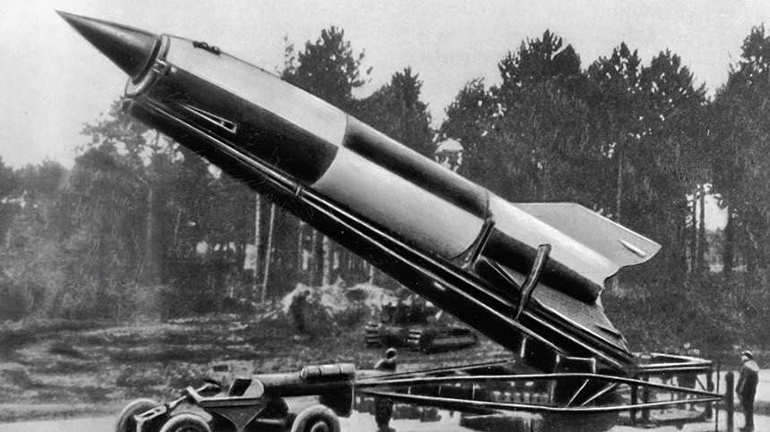 German FAU-2 rocket.
