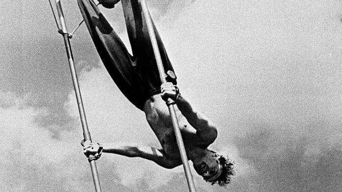 German Titov in training