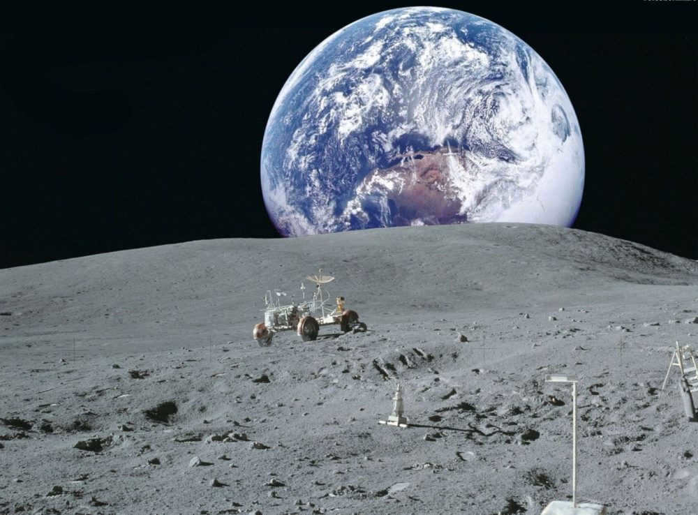View of the Earth from the Moon