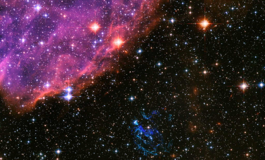 Hubble Telescope photo of space