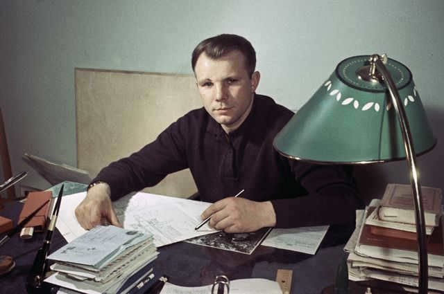 Yuri Gagarin.