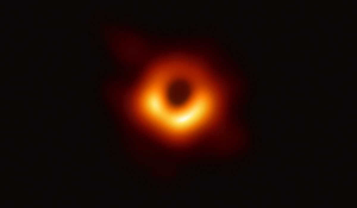 First photo of the black hole