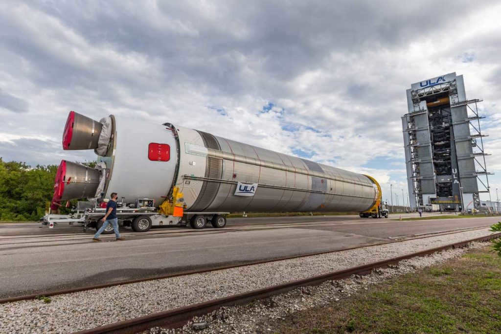 The first stage of the Vulcan carrier
