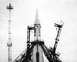 The first artificial satellite, Sputnik, was launched into space in 1957