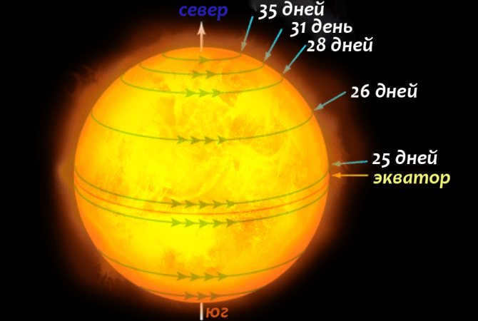 Rotation of the Sun around the Sun