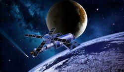 man and space