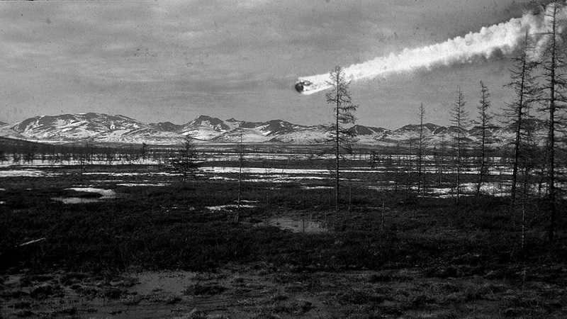 Tunguska meteorite (image)