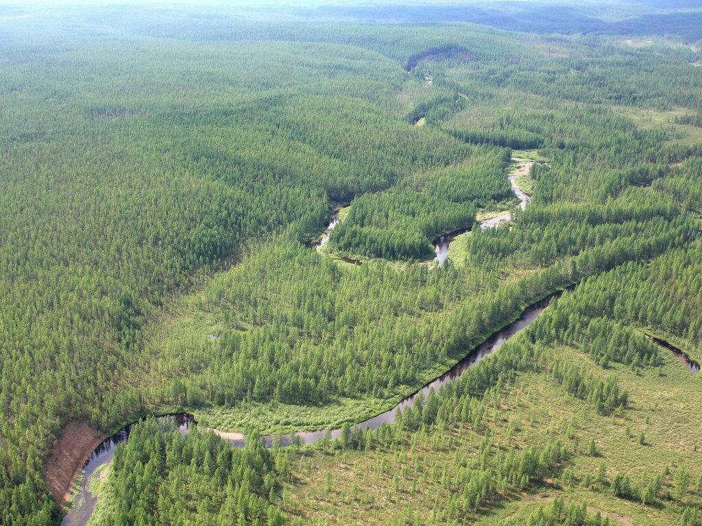 The Podkamennaya Tunguska River