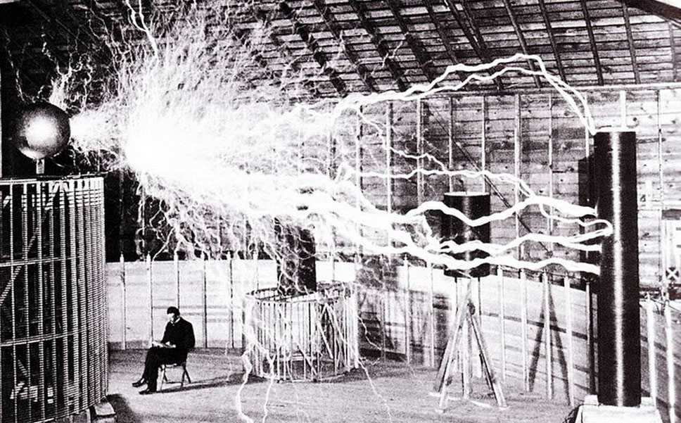Tesla's experiments