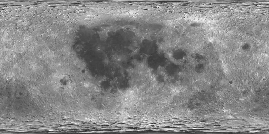 Map of the Moon