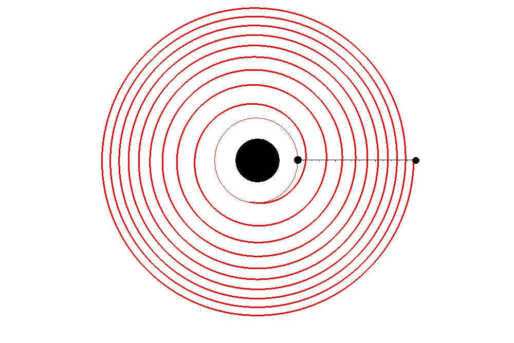 Orbit of the Moon over the last 4.36 billion years
