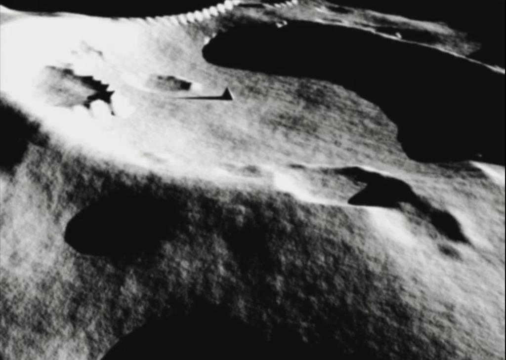 roughness of the lunar surface