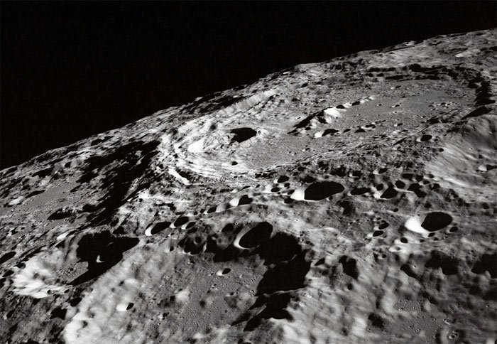 Moon surface