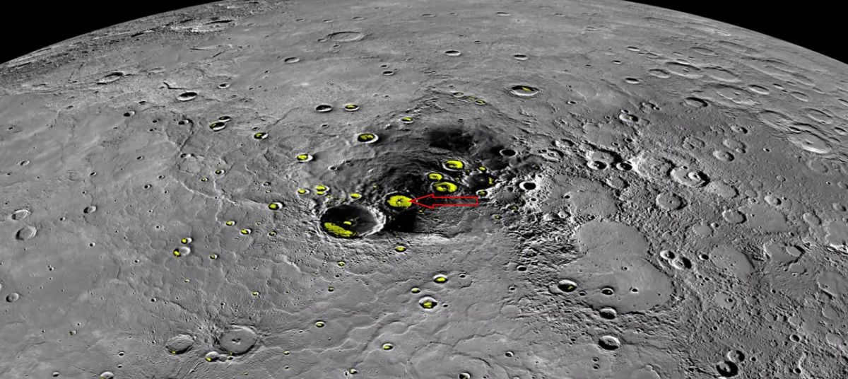 Water on Mercury