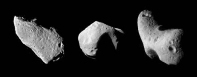 Asteroid belt in the solar system