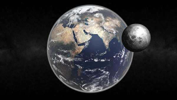 In space
